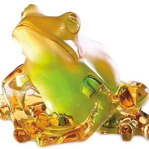 COPY - Fitz and Floyd Beau Verre Limited Edition Frog Sculpture